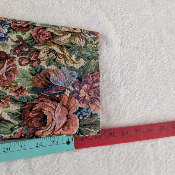 Meadows Floral Tapestry Green Pink Trousers - Size 2 - Picture 10 of 11